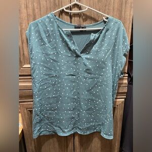 Papermoon blue blouse